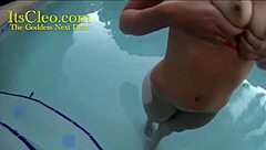gagging cleo and annie knight suck cock underwater for cum