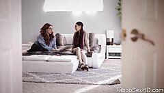 nice lesbian teens kiss and lick each other's pussies in intimate session