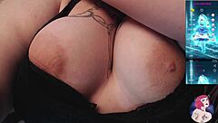 Big natural tits bouncing and ass shaking in a porn video