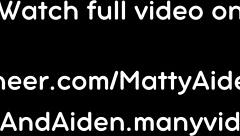 Matty and Aiden review Aiden's cock