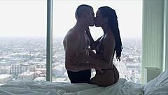 kira noir rides muscular arab bodybuilder nathan bronson outdoors