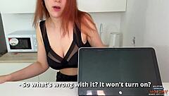 Stepsister Thanks With Juicy Ass Fuck