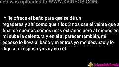 A married Latina MILF shares a video of her big boobs and fat ass while being eaten out by an Uber driver