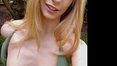 Fucking Stepsister Outside In Doggy And Cowgirl