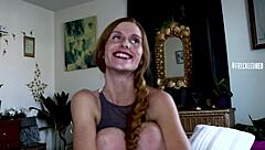 Pretty Girl Next Door Instructs Amateur To Cum For Her