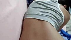 Almost caught fucking my stepsister in real homemade sex!