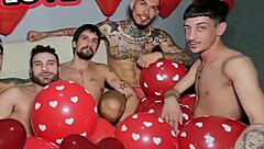 Orgy Of Love With Pablo Bravo And Marcos Rush!