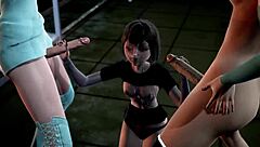 Mavis, care to join Elsa and Anna for double fun?