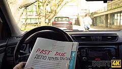 Debt4k Stalk To Fuck Beautiful Shaved Brunette With Natural Tits