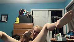 Femboy Sissy Tranny Girl Forces Dildo Into Her Ass