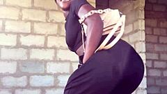 Crazybitch Undresses With Clothes Ripped In Striptease