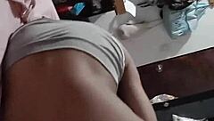 Almost caught fucking my stepsister in real homemade sex!