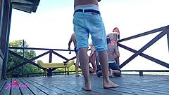 Leaked Video Of University Students In Orgy On Dorm Deck?