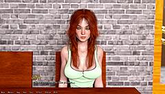 Big dick helps the hot redhead president in Being a Dik 06