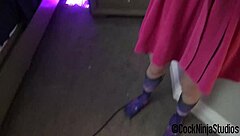 my step sister's panties smell so fine, i can't resist sniffing them in this preview