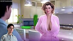 in apocalust 14, he catches his stepmom masturbating and decides to fuck her sexy body