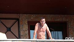 Susy Gala's Poolside Deepthroat Adventure