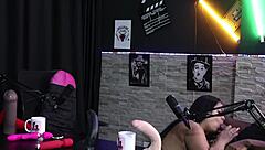 Morena Kicks Husband's Cock Out And Sucks It - Hanna Pimentinha And Richard Pimenta In Sheer Red