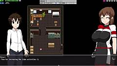 big ass hentai girl flashes while riding public