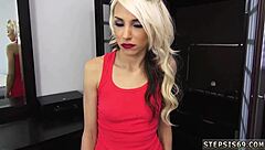 Young and innocent looking step sister has a dirty secret: she loves hardcore sex