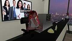 having fun at the office with the hot mommy secretary in pov roleplay