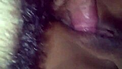 Amateur sex with my wife featuring quick cumshot from horny guy