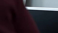 Tutor fingers and fucks naughty student jolie butt.