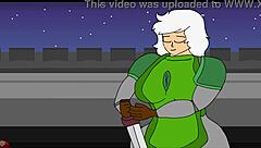 Exciting sugar gem heist adventure scene