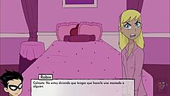 Kitten Breaks Starfire's Ass