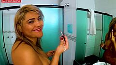 cute teen 18+ cameron brasil in anal 3some 😍