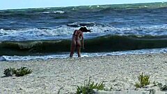 Can You Handle Public Beach Sex with Bent Over Bitch?