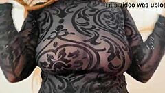 Revealing Sweatshirt Shows Big Breasts and Nipples on DepravedMinx