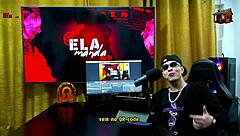 Gih SpanIc Coloca A Ruiva Cavala De Quatro Na Mesa Do Podcast S� Para Mostrar O Seu Cuzinho Rosa - P�Pum No Barraco - Ela Manda