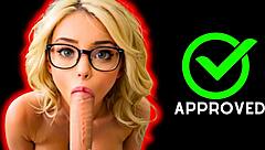 Big-cocked monster teacher makes sexy teen blow him