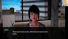 Guided tour of the adult visual novel My new family 185