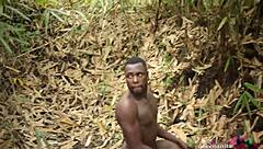 stepmom and stepson fuck on public ranch 😈