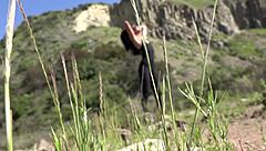 compilation of big asses in tight tights during outdoor yoga and shorts