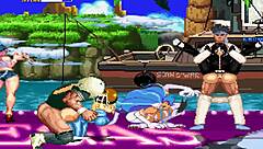 hentai mugen 18 character edit showcase with intense cum action in anime game