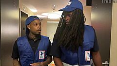 Dick on delivery episode two with monster cock cunilingus muscular bisexual gay big ass big pussy natural tits tight