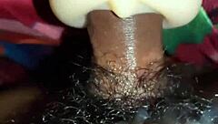 A Kerala Muslim boy fucking a rubber pussy in slow motion