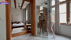 She didnt mind joining them in amateur group fun