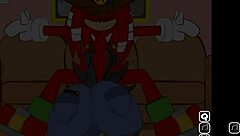 Sonic's sidekick gets a big cock in her pussy
