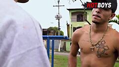 Young Novinho Sucks Big Cocks