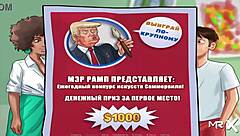 Signed up for Summertime Saga competition for good marks