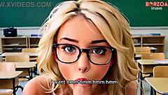 dominant teacher approved teen 18+ sexy college blonde fee but he wants something back zara - part 1 - 3d hentai