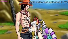 Amateur video of Yamato and Ace from One Piece