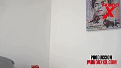 Big cocked man fucks horny Latina in ass