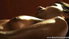 Oriental Babe Strips Nude