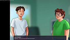 Intense Fucking With Horny Milf Landlady In Summertime Saga 10.