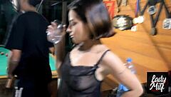 She was ready for dick but husband needed help!